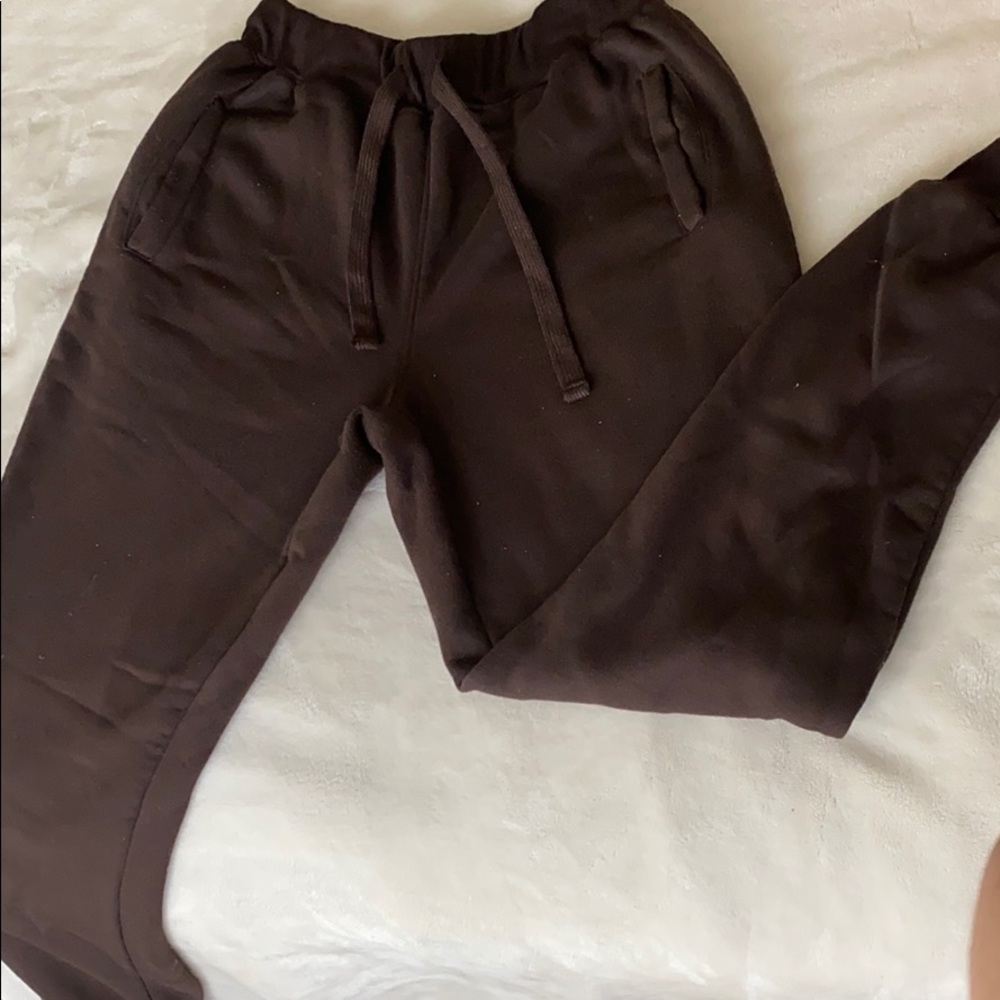 Thick Brown Sweatpants